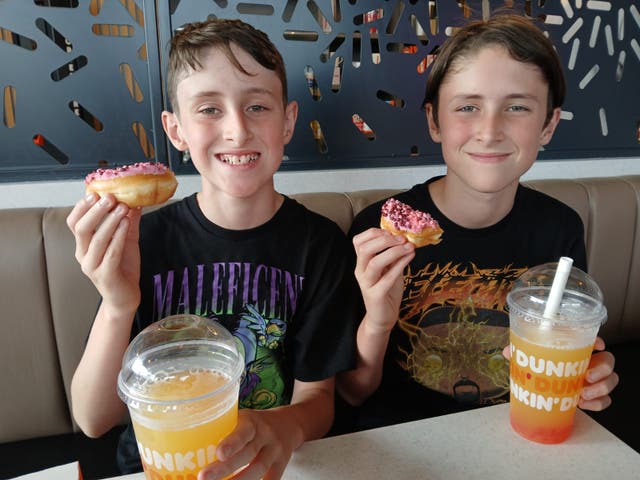 <p>The twins, Riley and Noah</p>