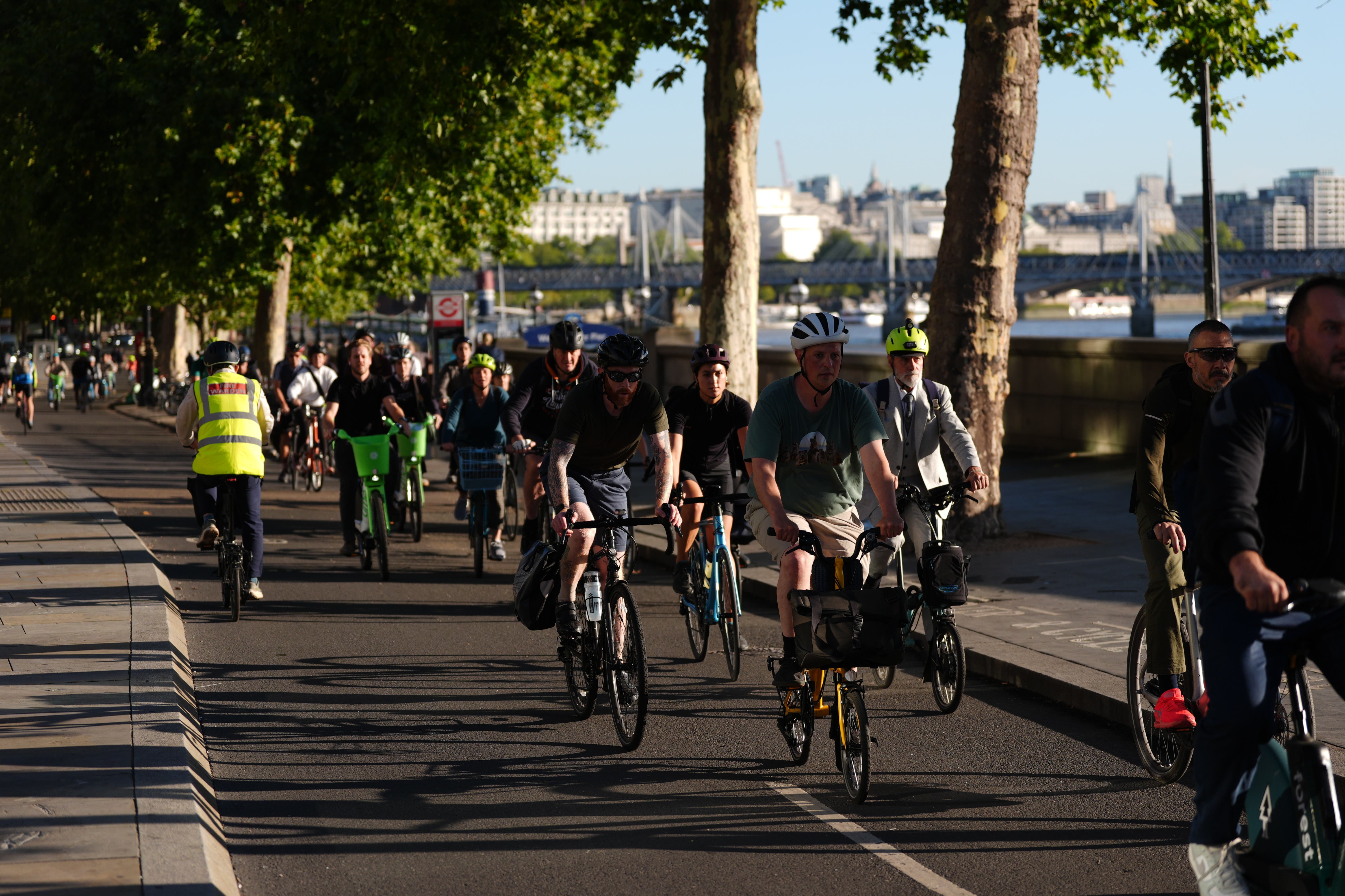 Tube services have been crippled since Monday (Ben Whitley/PA)