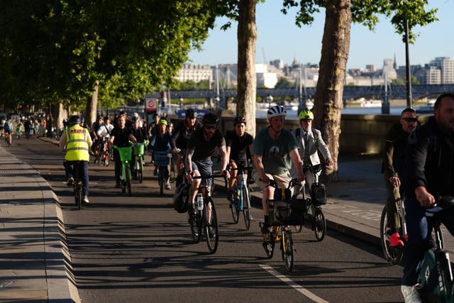Tube services have been crippled since Monday (Ben Whitley/PA)