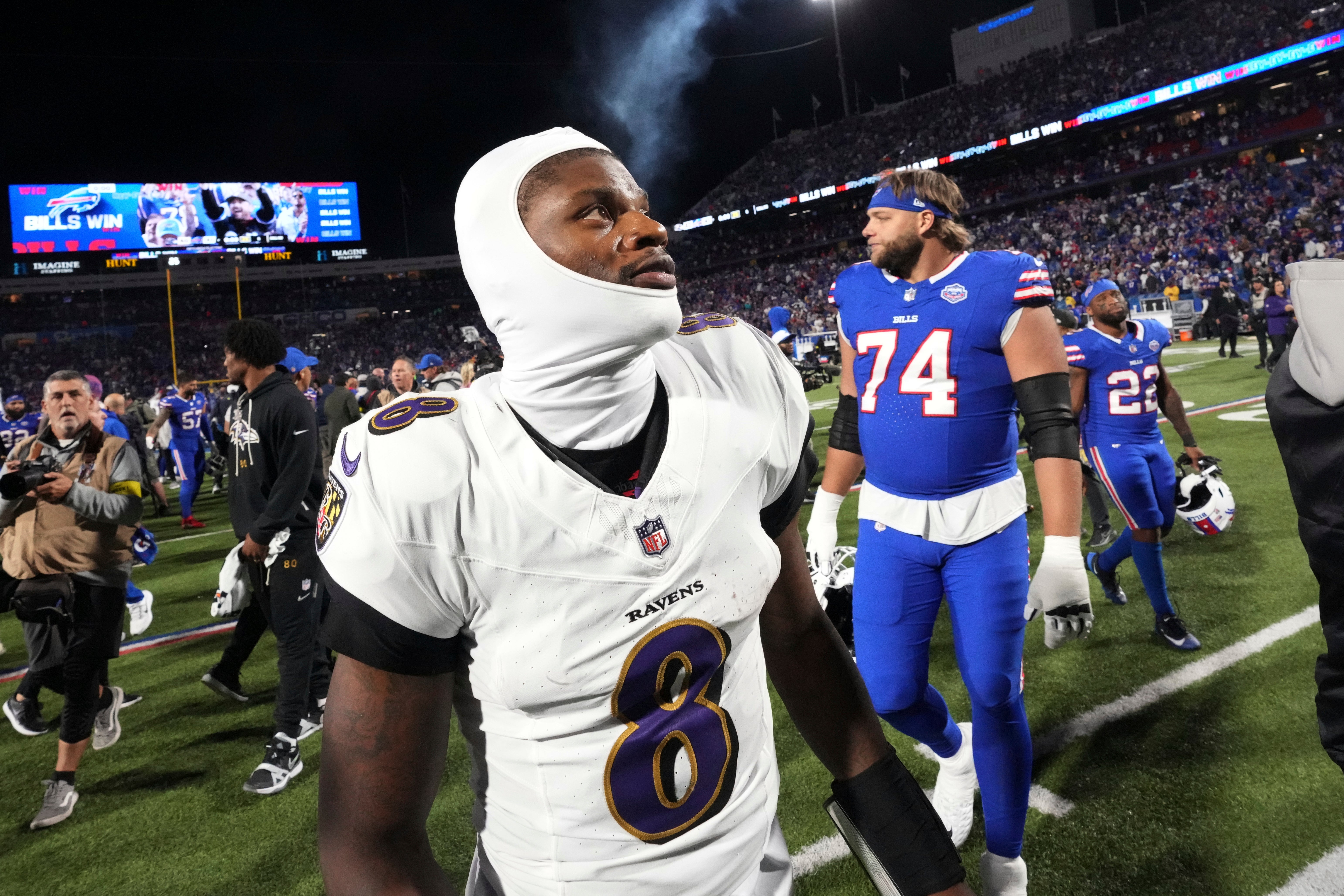 <p>Baltimore Ravens quarterback Lamar Jackson</p>