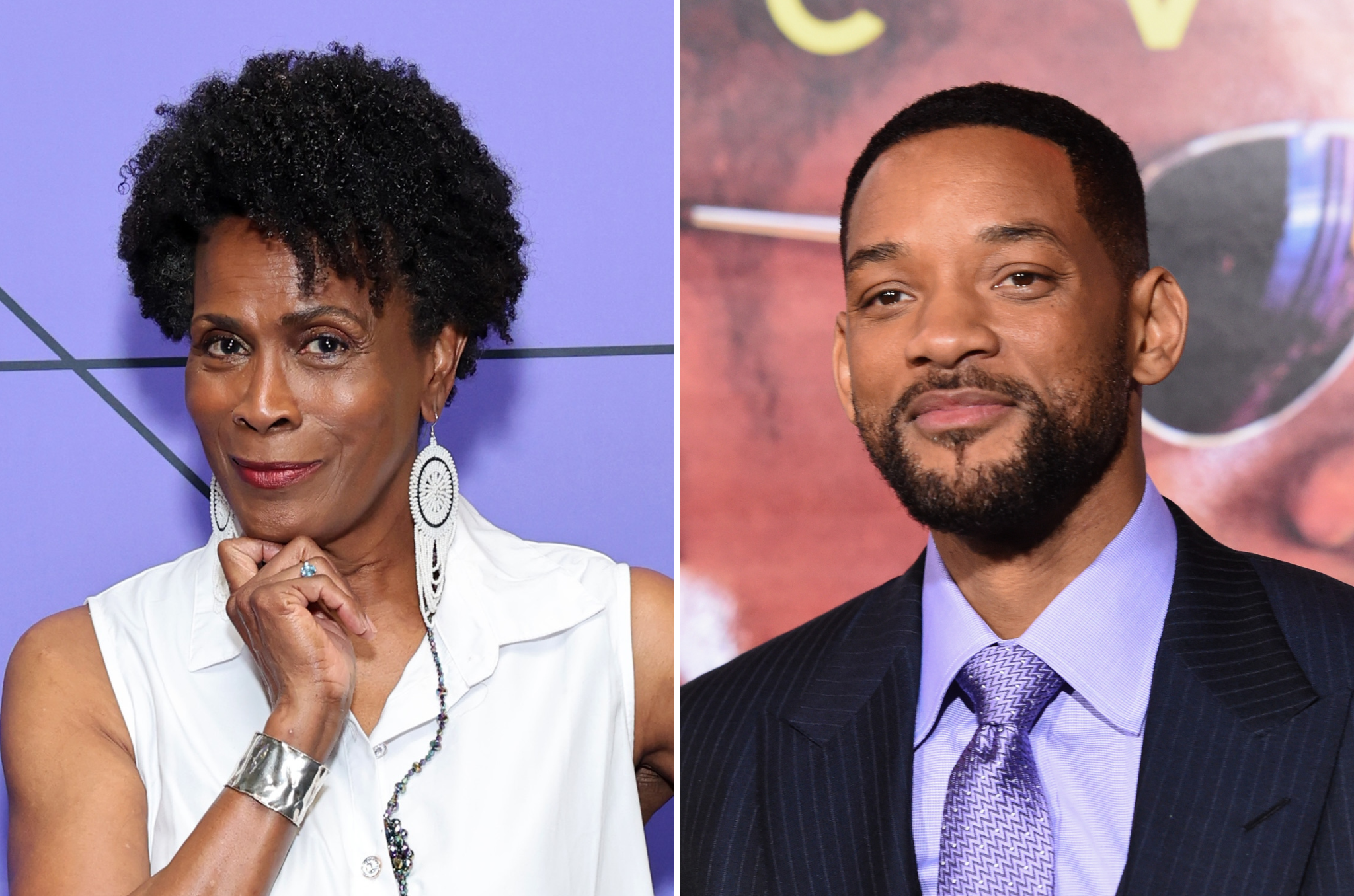 Janet Hubert (left) starred as Aunt Vivian on the first three seasons of the Will Smith-led 'The Fresh Prince of Bel-Air' sitcom before she left and the role was recast