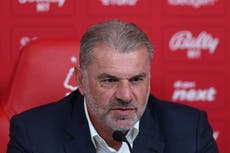 Ange Postecoglou says he ‘doesn’t need to prove anything’ as he’s unveiled at Nottingham Forest
