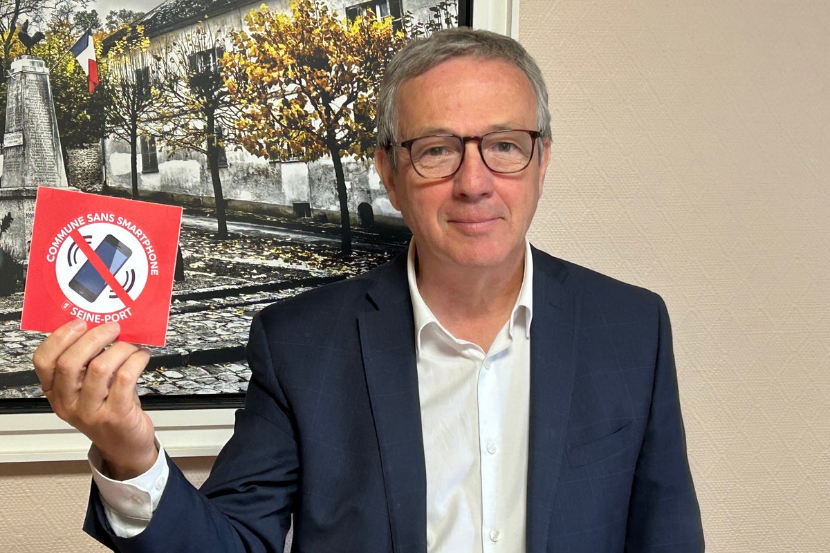 The mayor of a French village tried to ban smartphones in public. Now he fears voters will throw him out of office