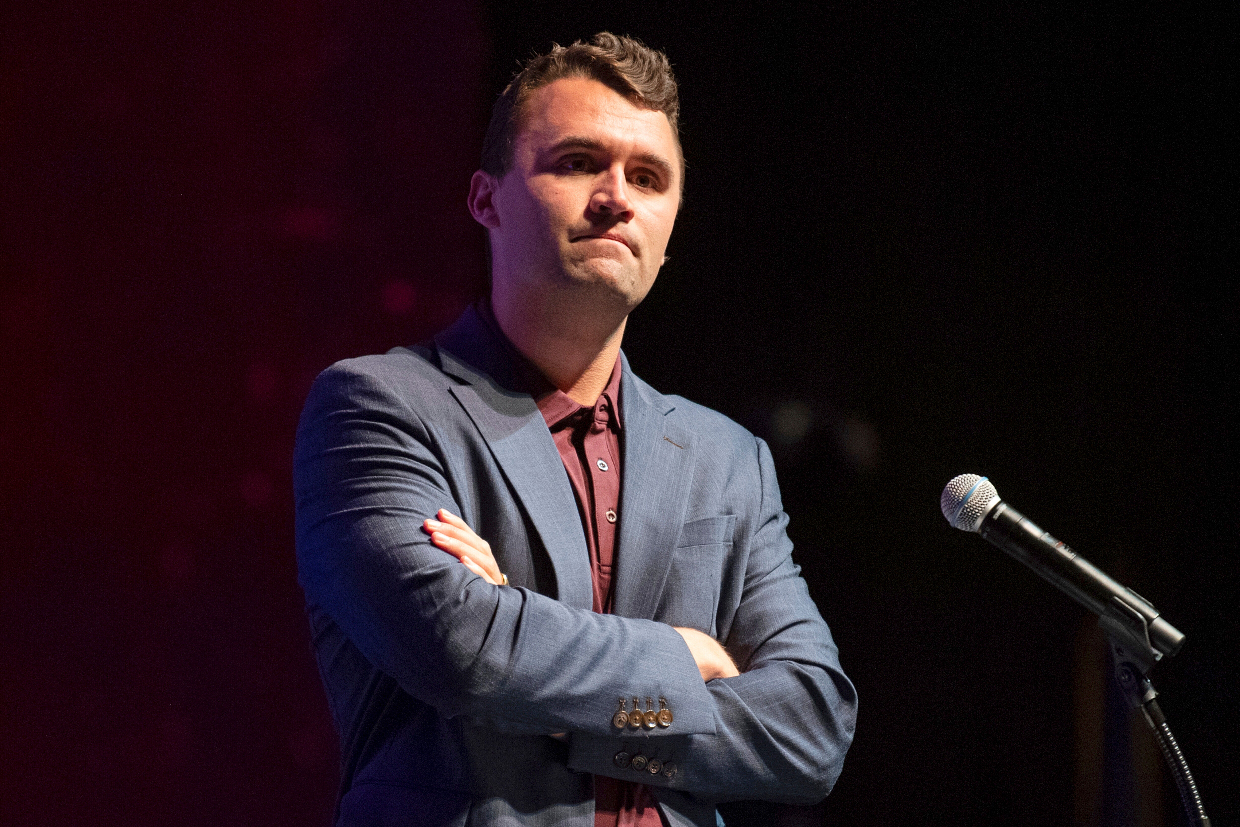 <p>Charlie Kirk was shot and killed on Wednesday</p>