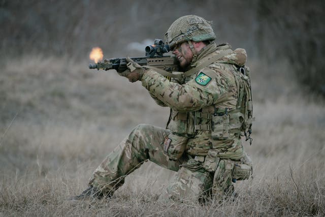 <p>British soldiers could bolster a reassurance force in Ukraine in the event of a ceasefire</p>