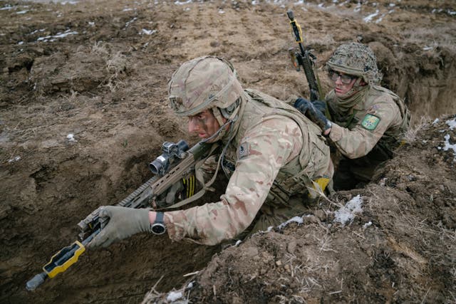 <p>UK peace force for Ukraine would cost ‘well over £100m’, says defence secretary</p>