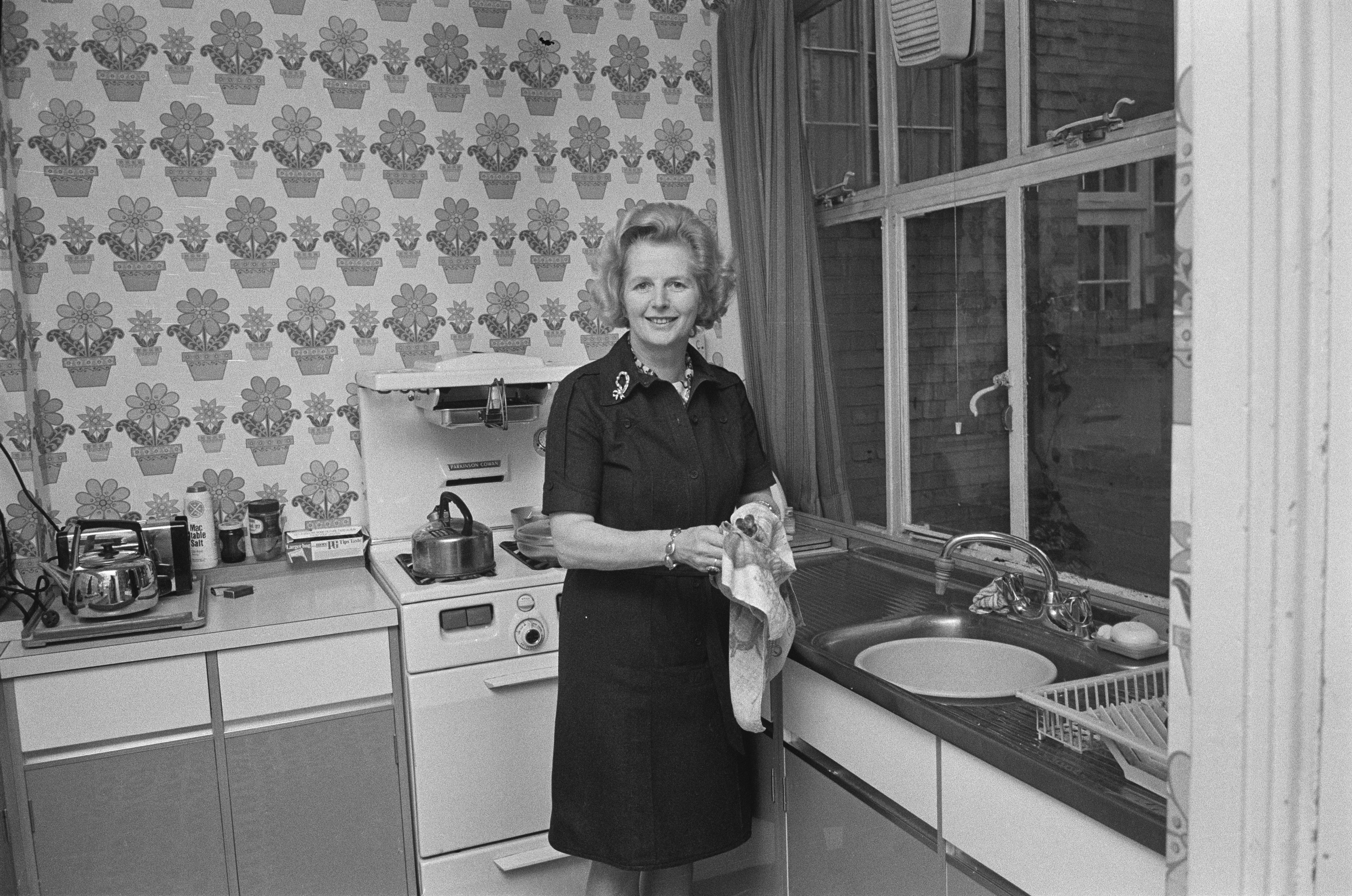 Thatcher was widely dismissed as a ‘housewife’ on her initial rise to power as Tory leader