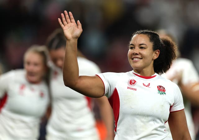<p>Tatyana Heard is England’s first-choice inside centre</p>