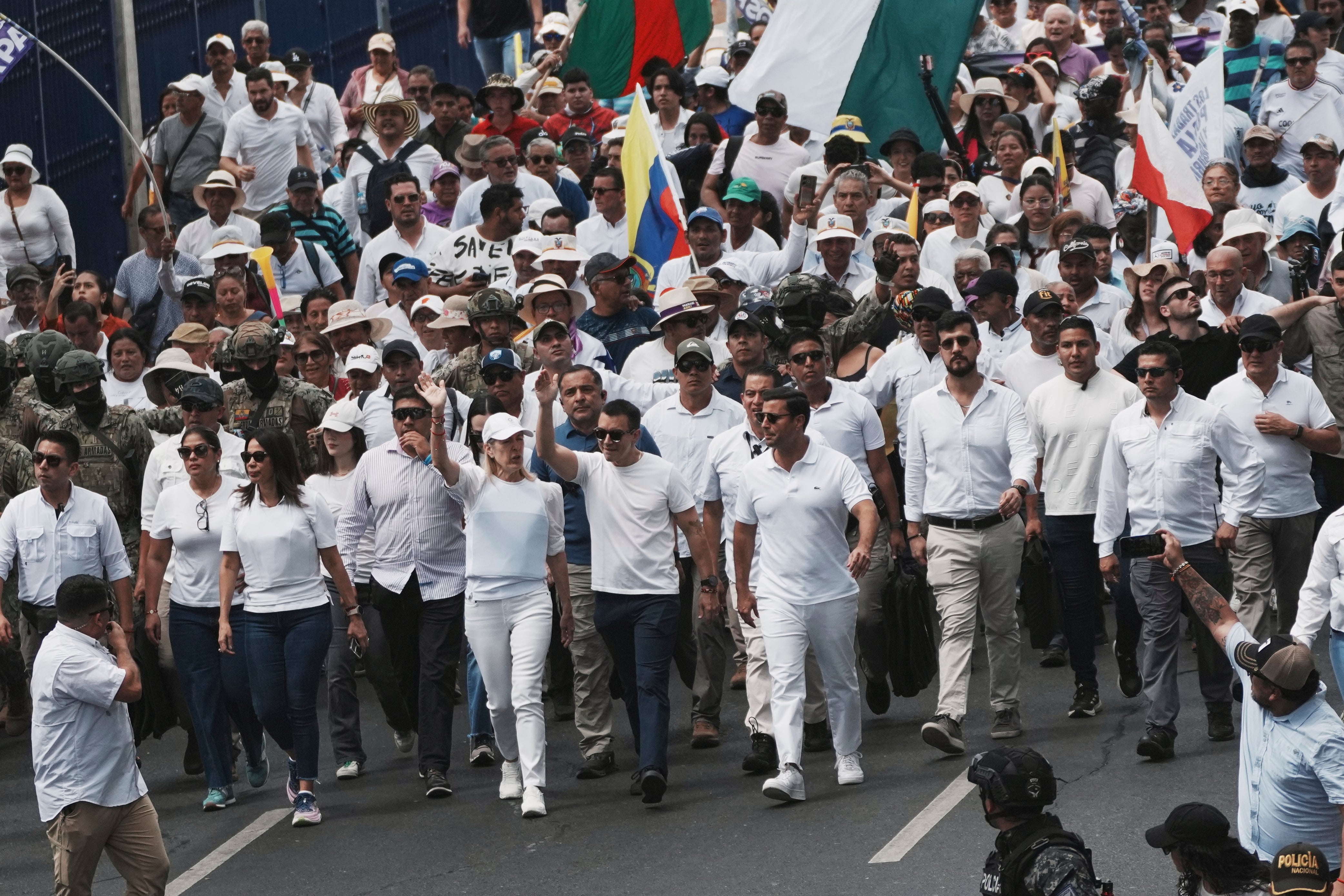 ECUADOR-MARCHAS