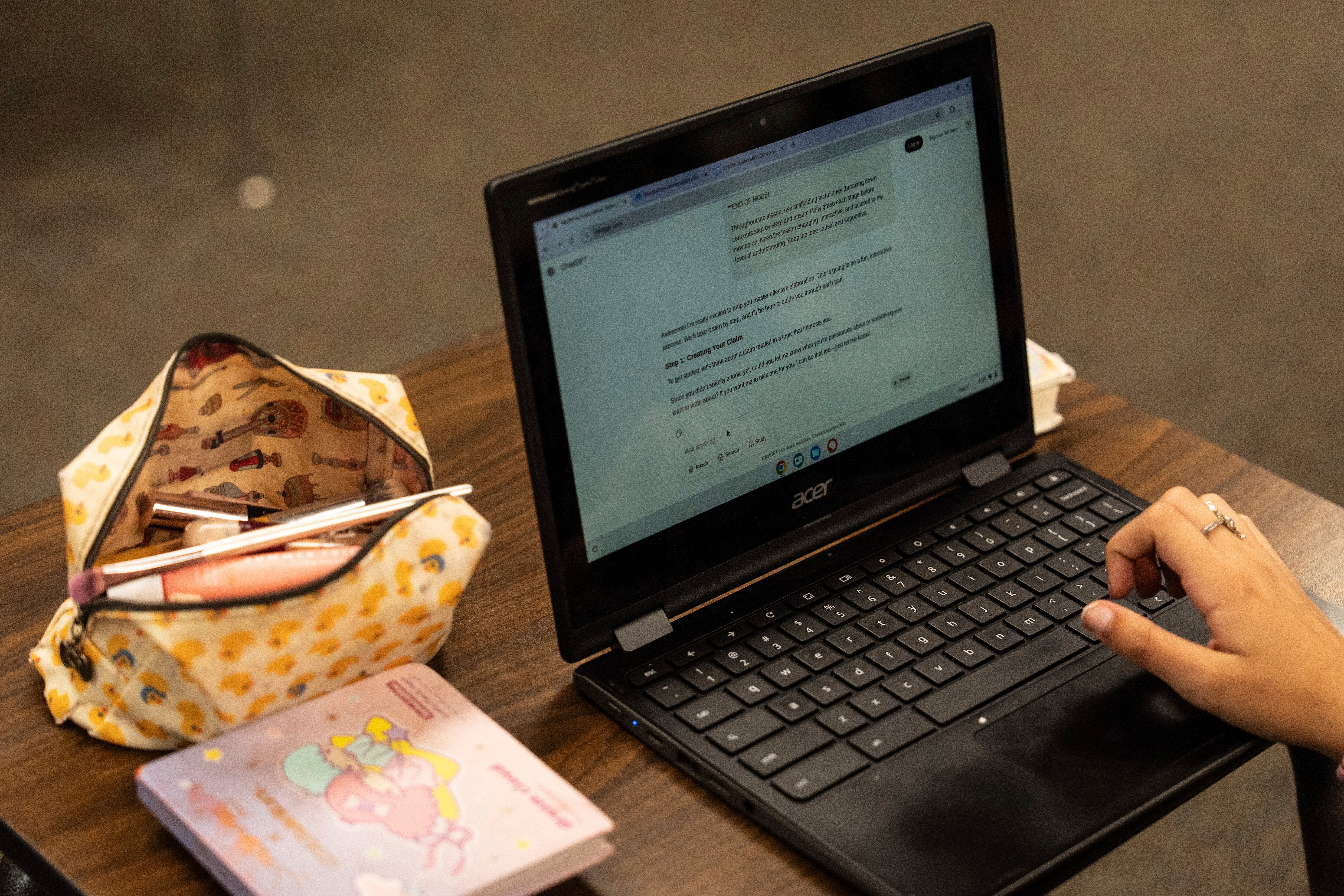 There are increasing concerns about the number of students who use AI to help their education
