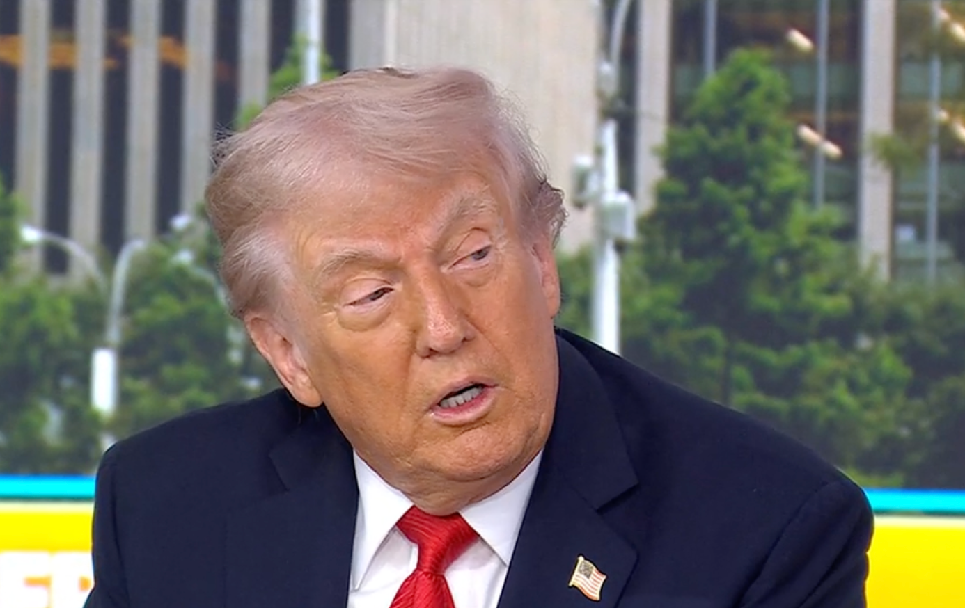 President Donald Trump joined Fox & Friends on Friday to announce law enforcement had a suspect in Charlie Kirk's shooting in custody