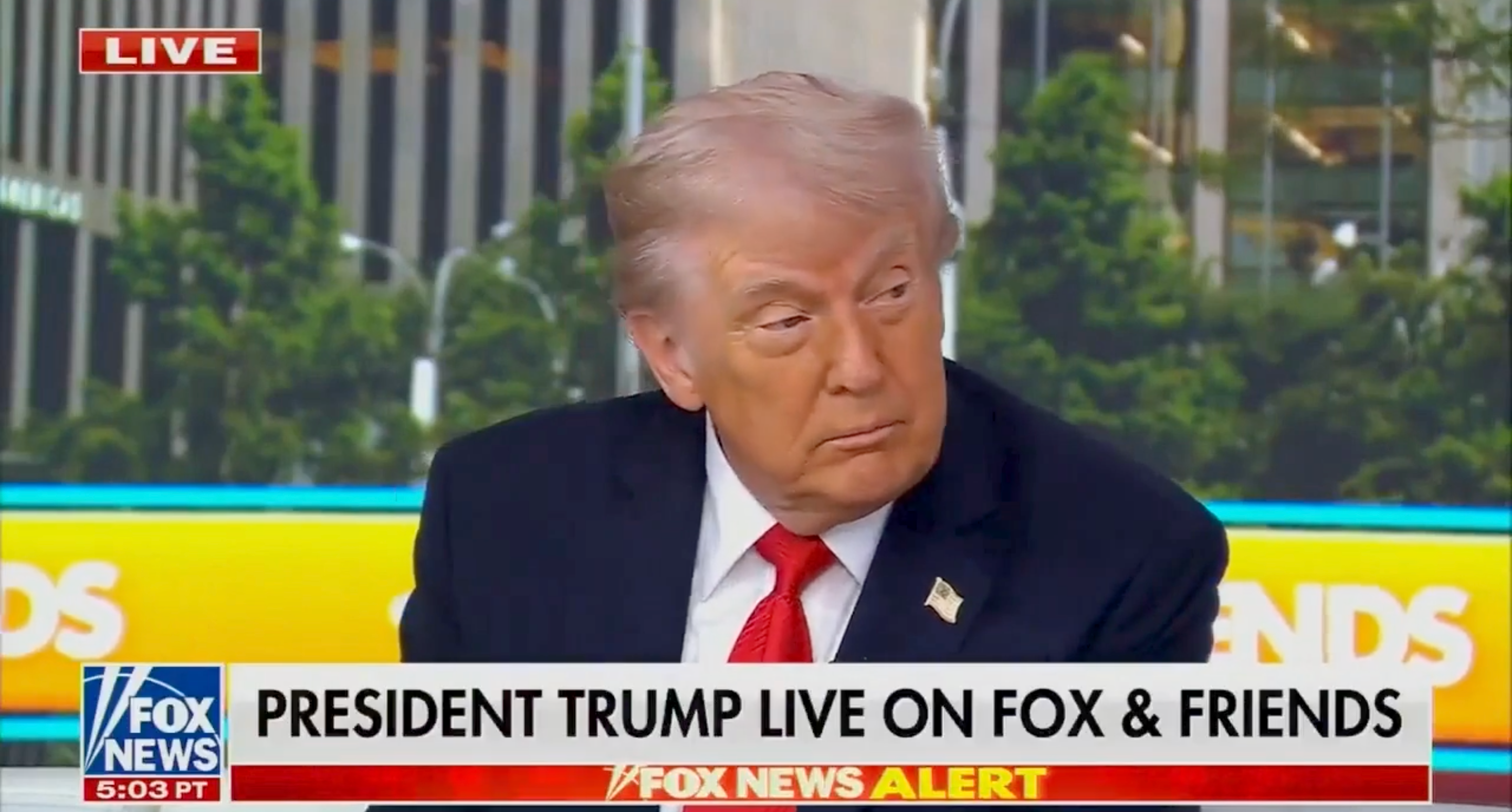 <p>Trump announces Charlie Kirk shooting suspect has been taken into custody on Fox & Friends</p>