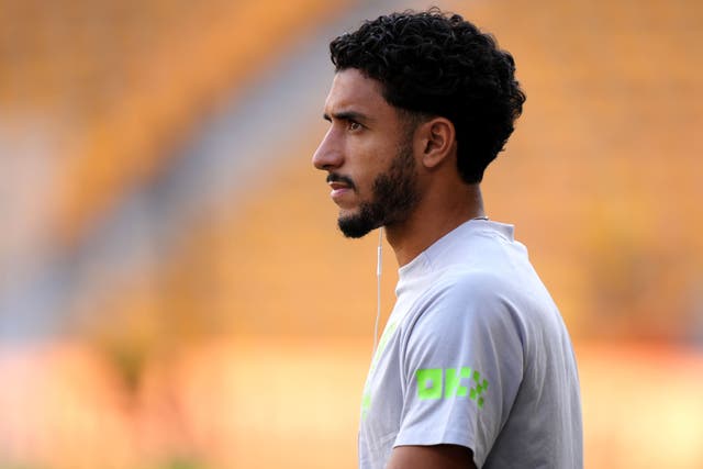 Omar Marmoush faces ‘a few weeks’ out of action (Bradley Collyer/PA)