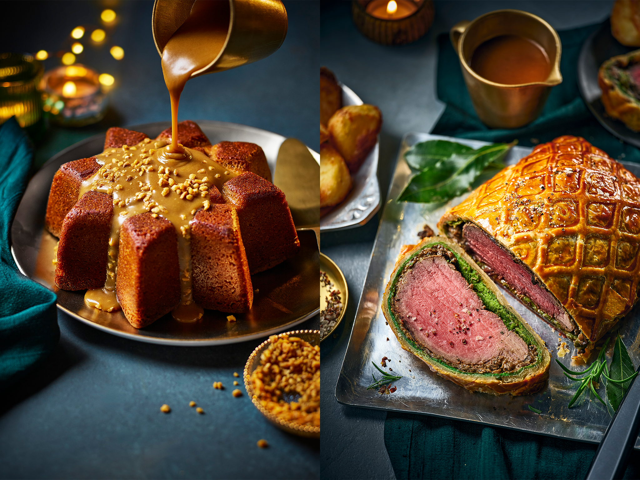 Desserts include a salted banoffee cascading star