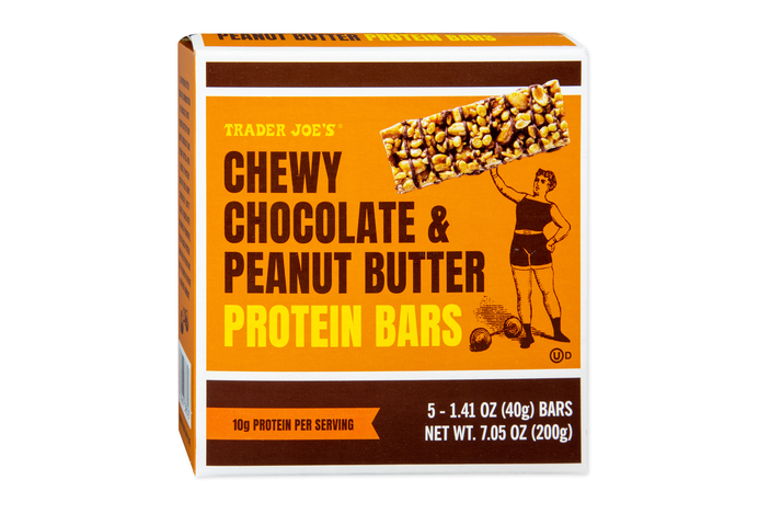 indybest best trader joe's snacks review Trader Joe's chewy chocolate & peanut butter protein bars