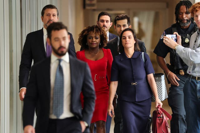 <p>Karine Jean-Pierre testified about Biden’s acuity to the House Oversight Committee in September</p>