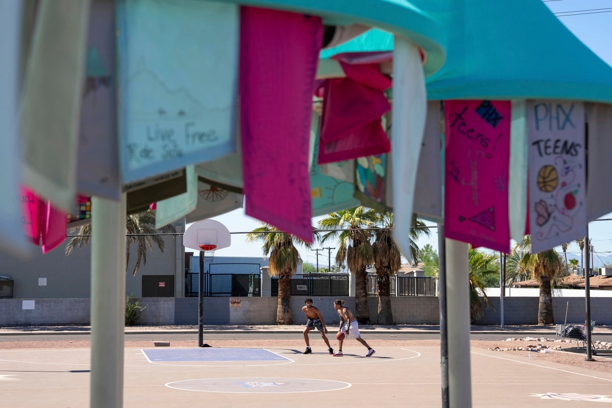 Across the US, cities combine art, shade and education to help people beat the heat