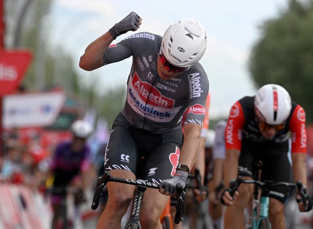 <p>Philipsen beat Mads Pedersen and Orluis Aular in Guijuelo</p>