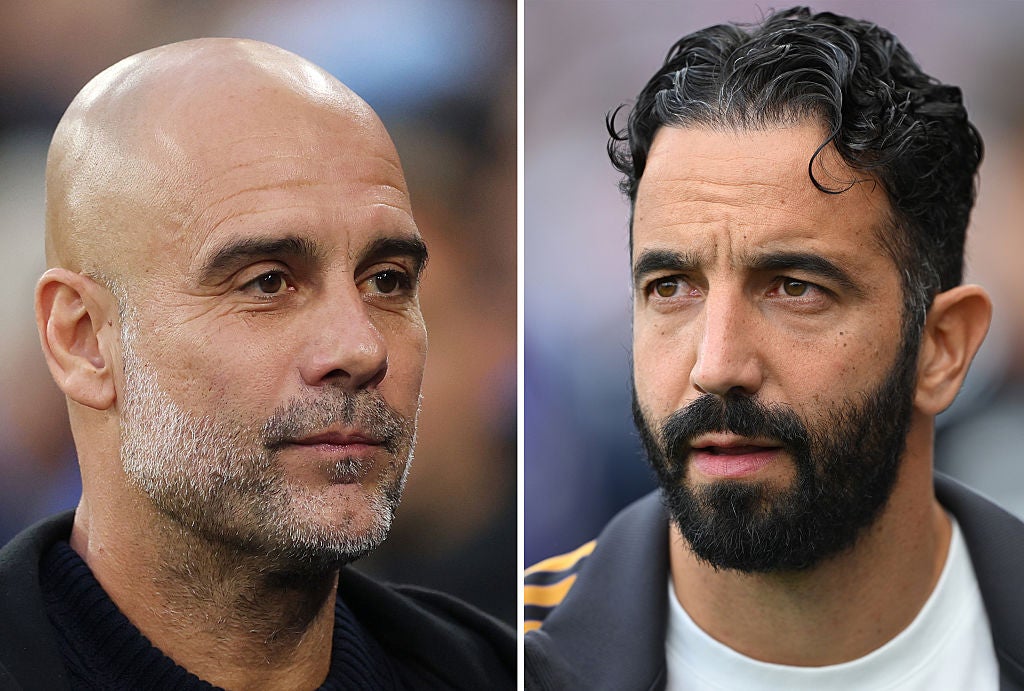 Amorim e Guardiola vão para o Manchester Derby