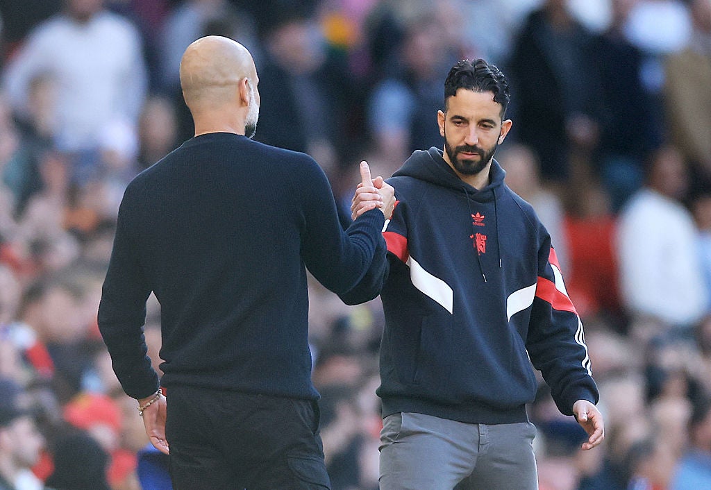 Amorim derrotou Guardiola duas vezes na última temporada, com esportes e unidos