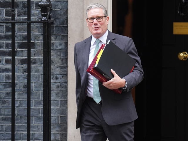 <p>Sir Keir Starmer withdrew his ambassador to the US this week (James Manning/PA)</p>