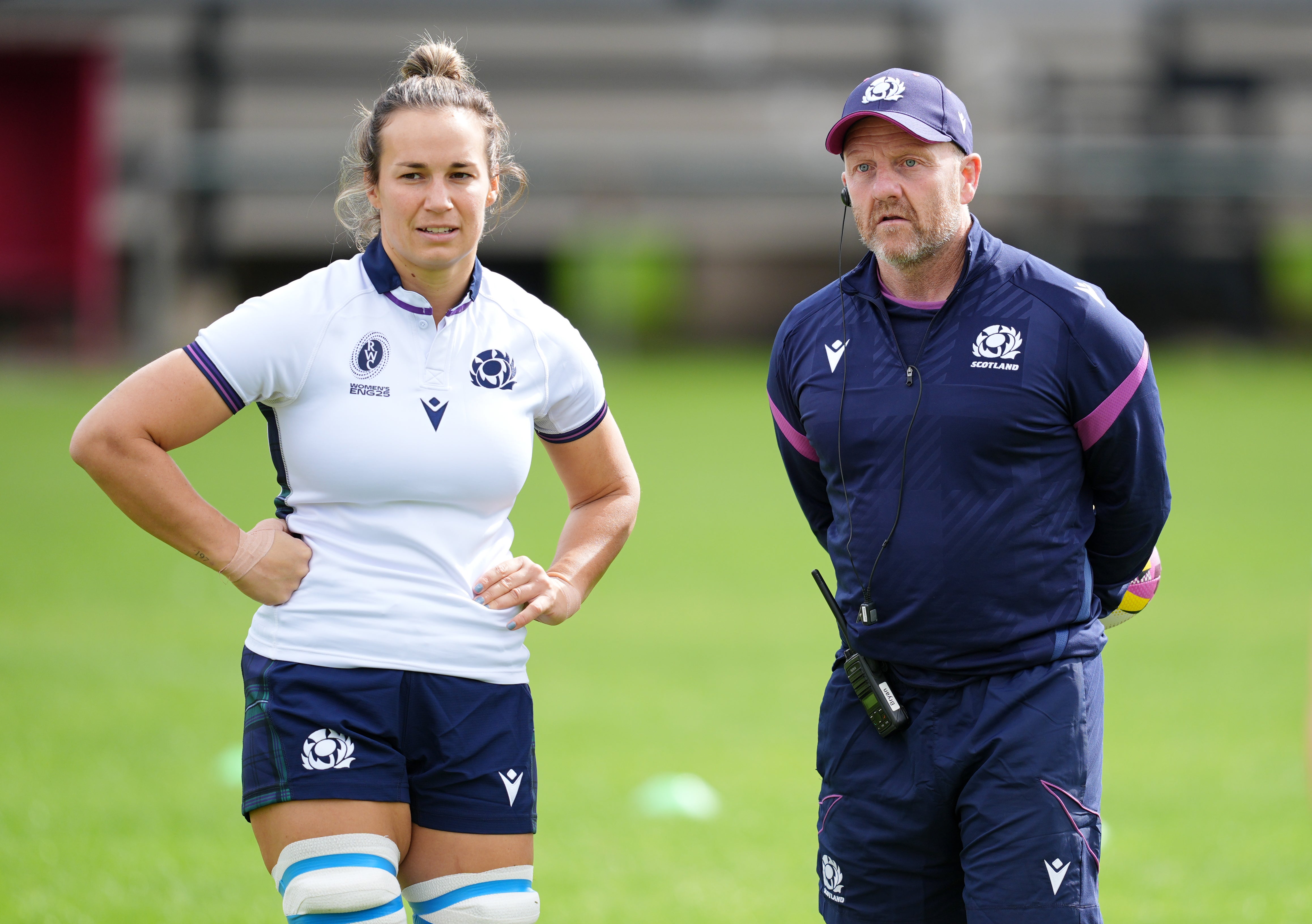 Bryan Easson (right) and Rachel Malcolm have transformed Scotland's fortunes