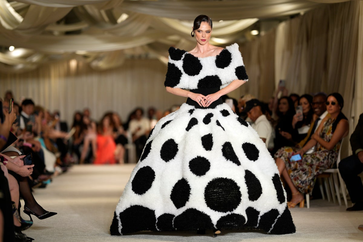 christian siriano project runway dress Christian Siriano transports New York Fashion Week attendees to the silver  screen