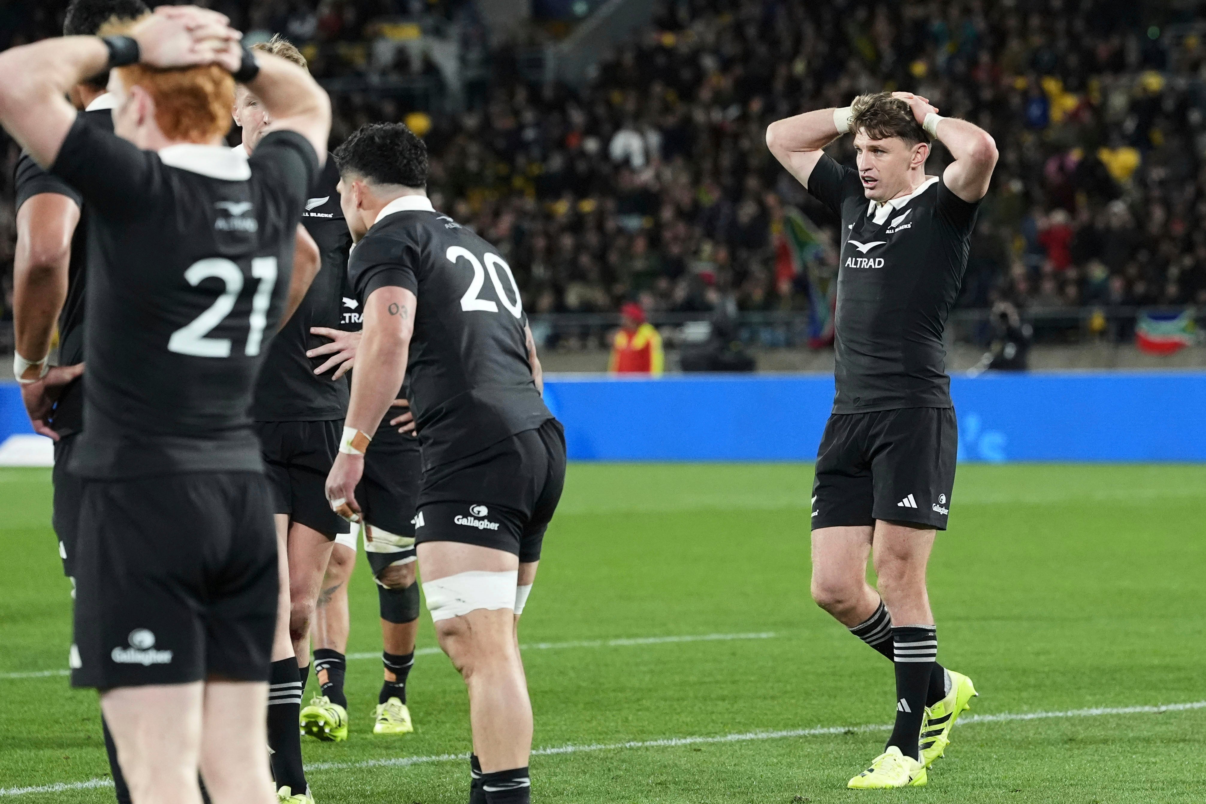 It was a damaging day for the All Blacks
