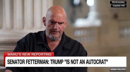 <p>John Fetterman frequently breaks with his party and has emerged as one of the most conservative-friendly Democrats in the Senate</p>