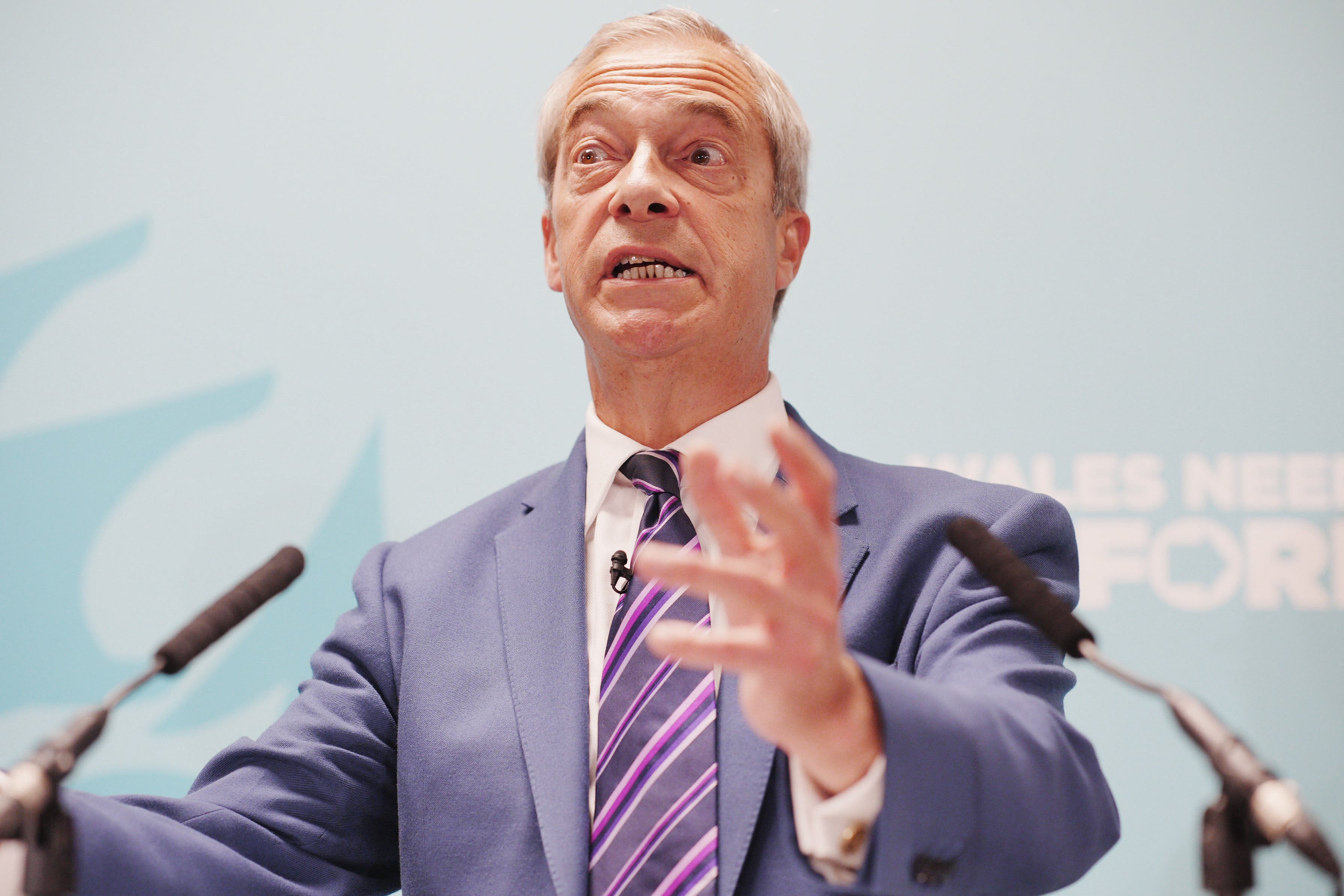 Reform UK leader Nigel Farage (Ben Birchall/PA)