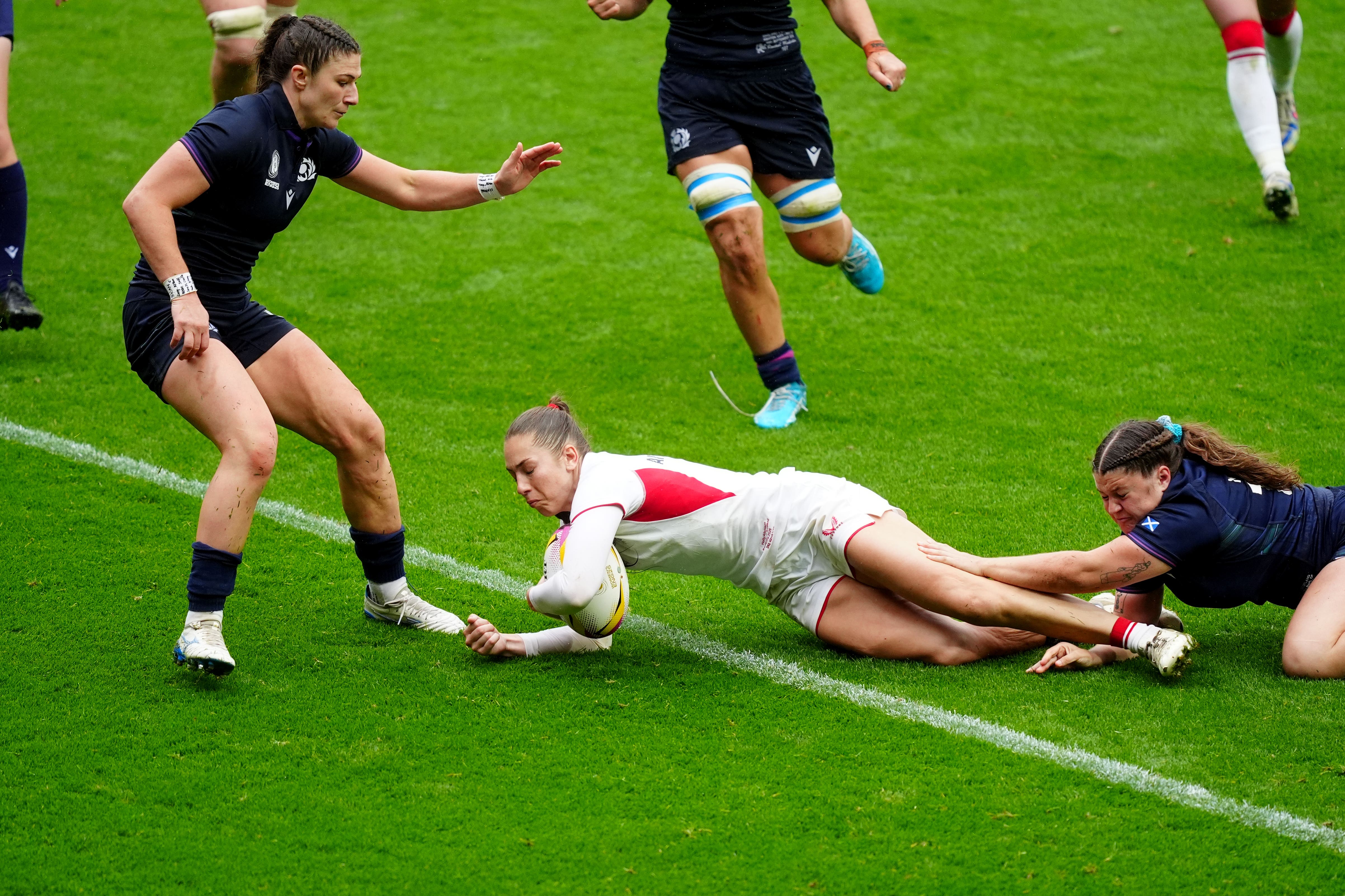 Holly Aitchison capped an impressive performance with a second-half try