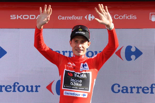 <p>Jonas Vingegaard won his third grand tour</p>