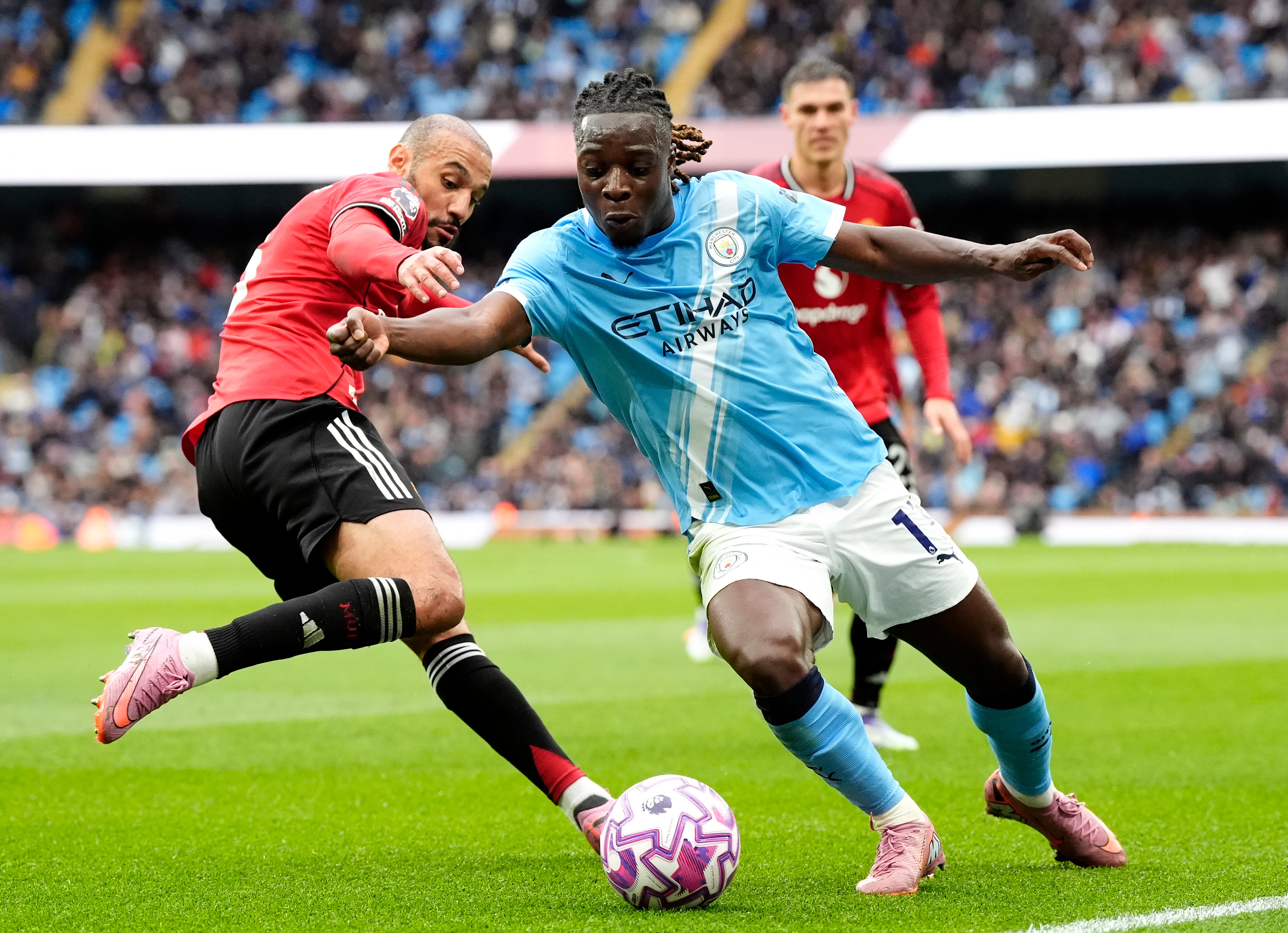 Jeremy Doku also impressed for City