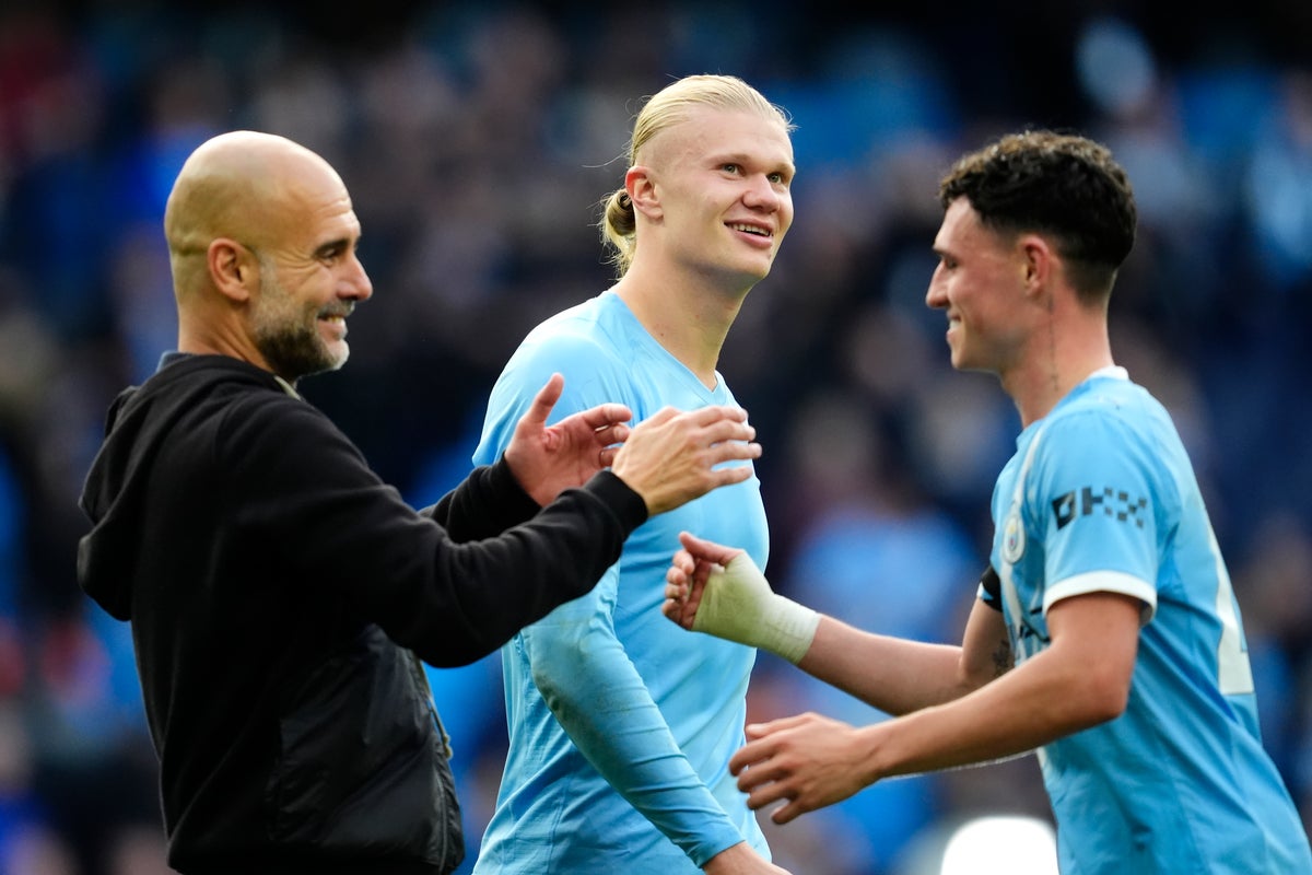 Haaland and Foden inspire Man City signs of old in demolition derby