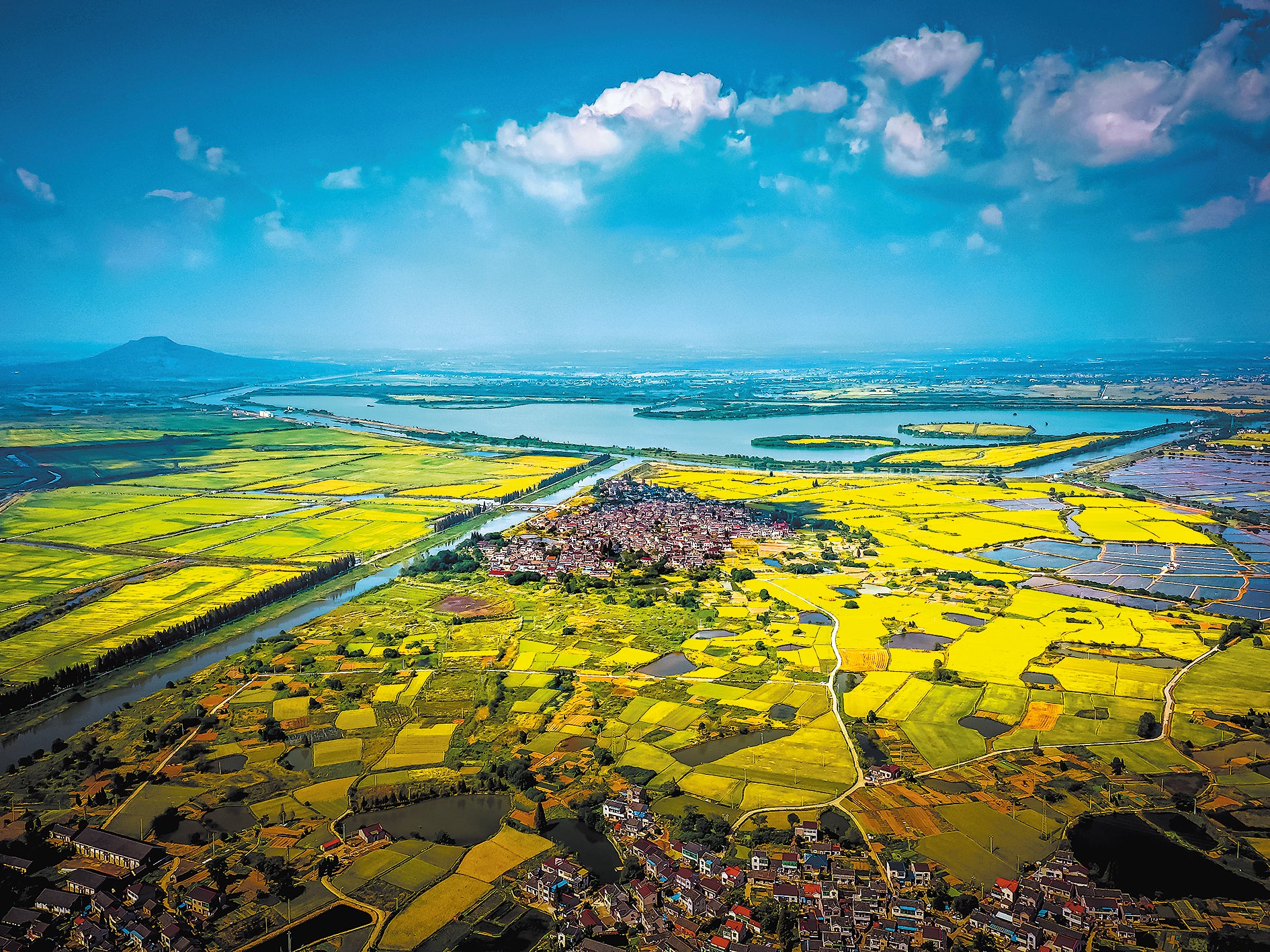 The Chishan Lake irrigation project in Jurong, Jiangsu province, was built during the Three Kingdoms period (220-280)