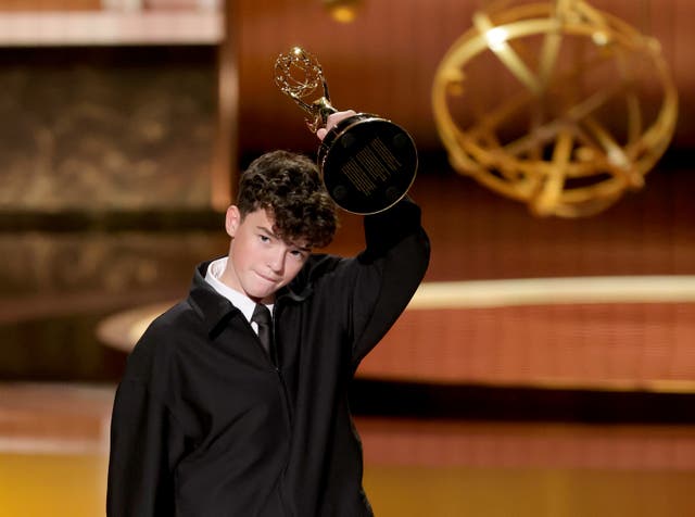 <p>Owen Cooper, 15, is the youngest-ever male actor to win an Emmy</p>