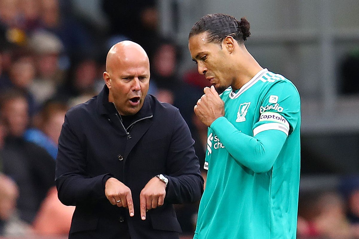 Virgil van Dijk approves of Arne Slot’s attacking intent at Liverpool