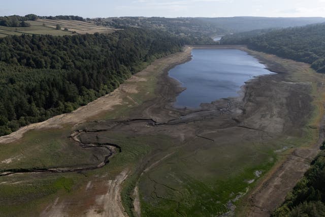 While unsettled, wet and windier weather has arrived with September, England is still facing a scarcity of water (Richard McCarthy/PA)