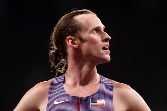 <p>Cole Hocker of Team United States has been disqualified from the 1500m final </p>