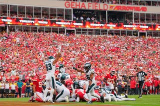 The Eagles used the tush push 7 times against the Chiefs. What is it