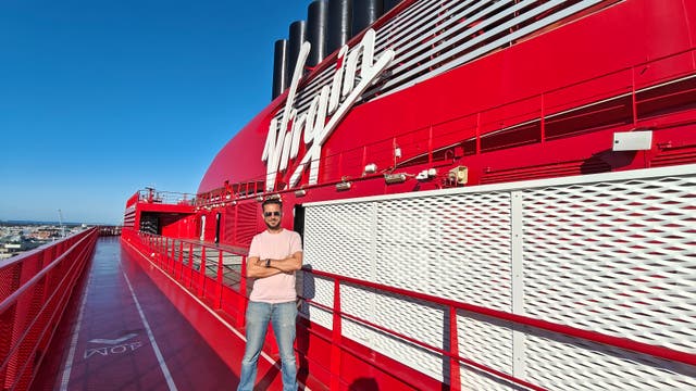 <p>Marc Shoffman stepped aboard ‘Scarlet Lady’ for Virgin Voyages’ UK Comedy Fest cruise</p>