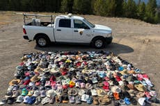 Whoops! Yellowstone geologists pull 300 hats from hot springs