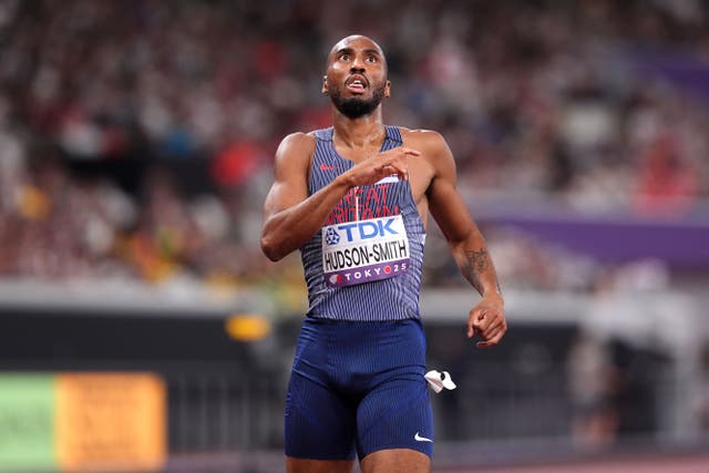 Fatherhood has hardened Hudson-Smith’s resolve (Martin Rickett/PA)