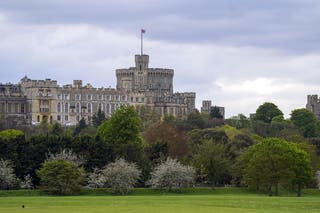 The visit will take place in the private grounds of Windsor Castle and Chequers (Steve Parsons/PA)