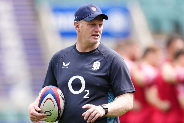 Lee Blackett oversees England’s attack (Adam Davy/PA)