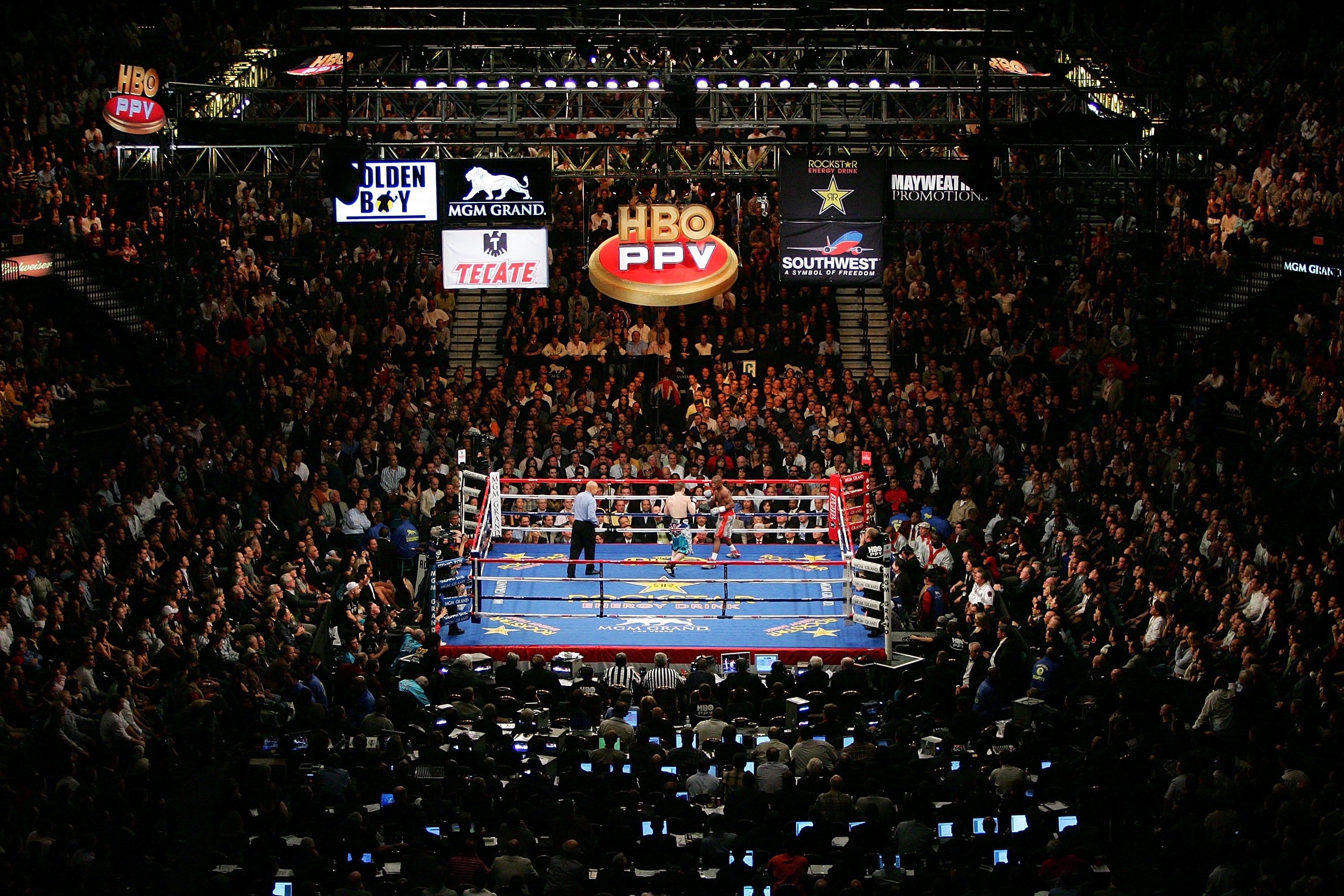 Hatton brought thousands of fans to Las Vegas to see two blockbuster fights against Mayweather and Pacquiao