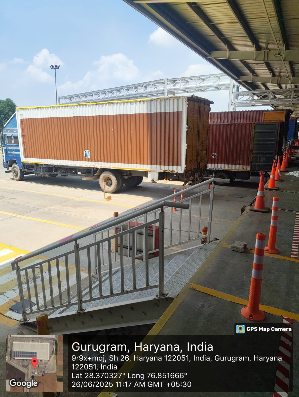 An Amazon India warehouse says unloading trucks during summer often becomes unbearable