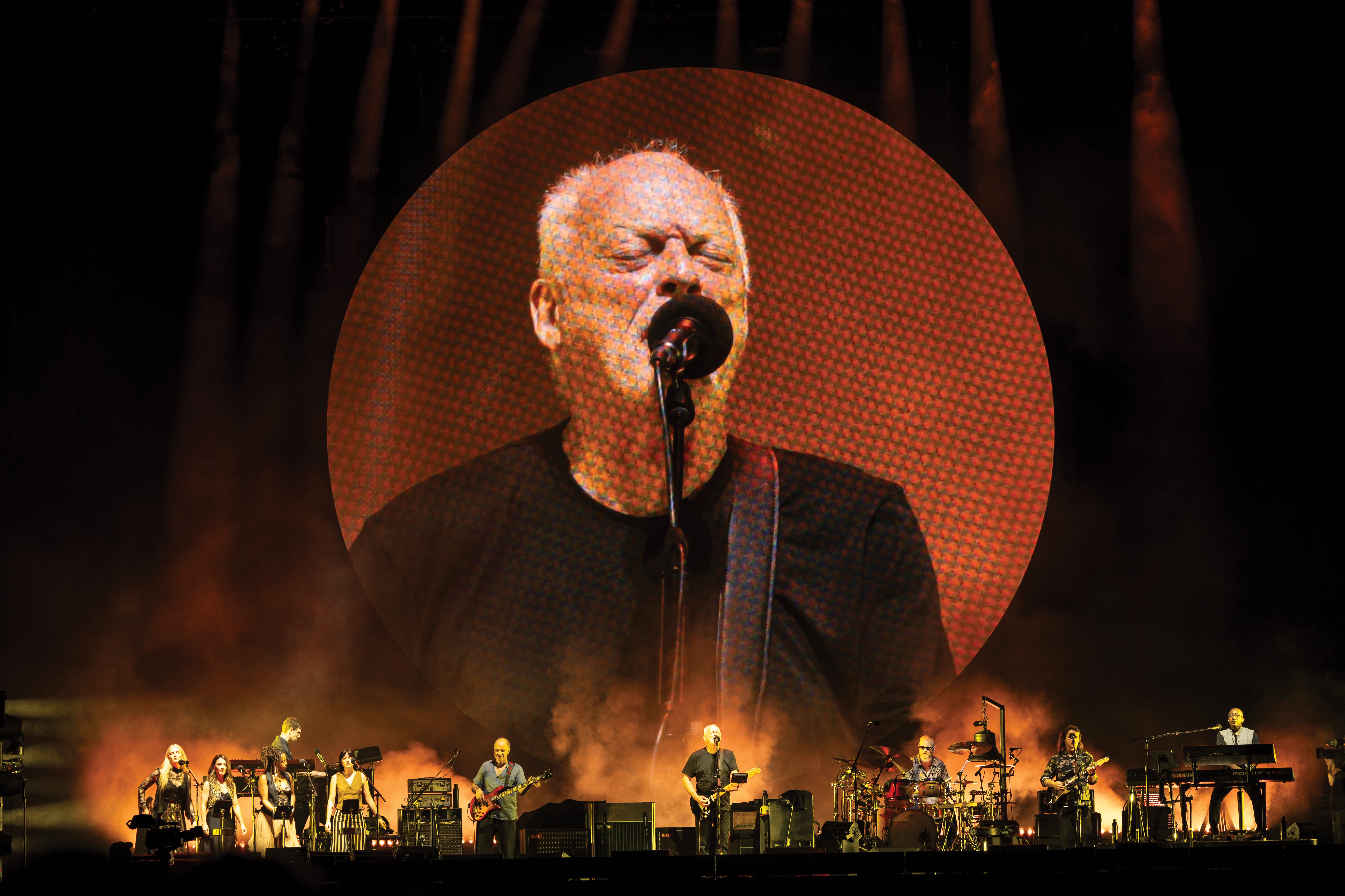 <p>David Gilmour performs at the Circus Maximus in Rome, Italy</p>