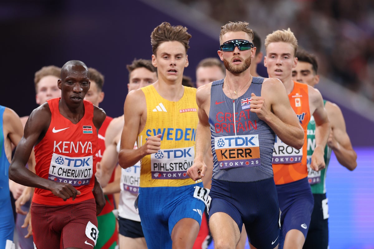 World Athletics Championships live: Kerr goes for 1500m gold after Ingebrigtsen and Hocker shocks