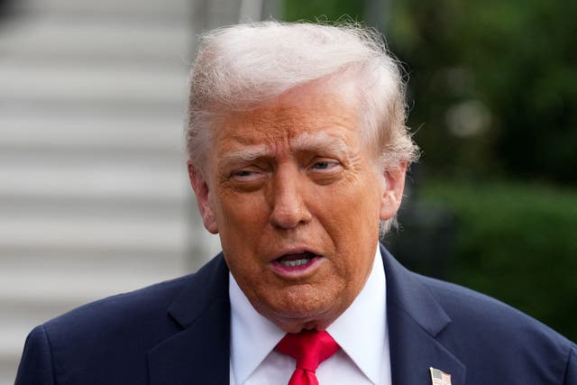 <p>Donald Trump engaged in a heated exchange with an Australian journalist</p>